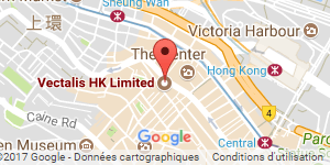 Vectalis is based close to The Center building in HK.